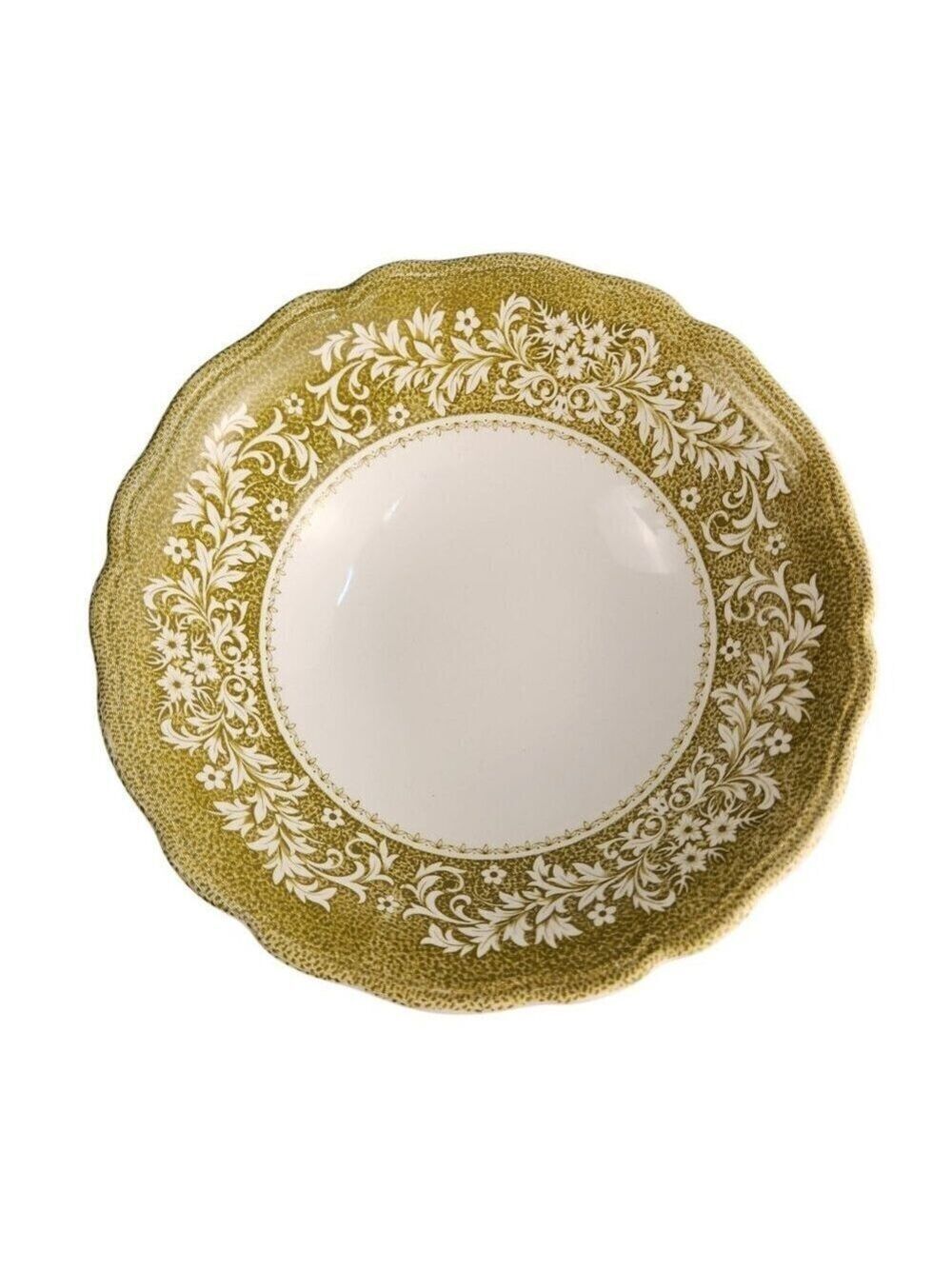 Royal Staffordshire Sherwood Ironstone Serving Bowl Made In England Dishwasher S